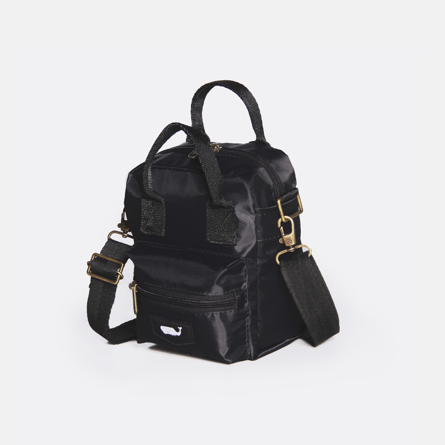 Mini Mochila Atero Preto 02